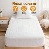 Darrahopens Home & Garden > Bedding > Blankets & Throws Giselle Electric Blanket King Single Heated Fully Fitted Washable Pad Winter Warm