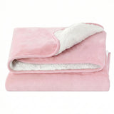Darrahopens Home & Garden > Bedding > Blankets & Throws Giselle Electric Throw Rug Double Size 200x180cm Fleece Flannel Heated Blanket Pink
