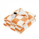 Darrahopens Home & Garden > Bedding > Blankets & Throws Giselle Electric Throw Rug Dual Side Fleece Flannel Heated Blanket Yellow