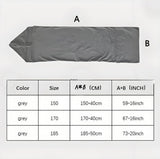 Darrahopens Home & Garden > Bedding > Blankets & Throws Hooded Sleep Pod: Adults Large Wearable Blanket – Comfy Hooded Cocoon, Cooling, Machine Washable (Grey, 185×50cm)