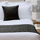 Darrahopens Home & Garden > Bedding > Blankets & Throws Jason Regency Black (Also Known as Ink Blue) Bed Runner Double/Queen