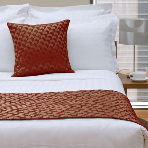 Darrahopens Home & Garden > Bedding > Blankets & Throws Jason Regency Russet Bed Runner King