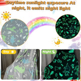 Darrahopens Home & Garden > Bedding > Blankets & Throws Kids Cozy Blanket, Glow In The DArk Soft Cozy Blanket, Sofa Bed Soft Blanket For Girls And Boys. (130X150 Cm)
