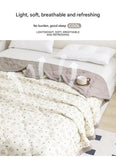 Darrahopens Home & Garden > Bedding > Blankets & Throws Lightweight Reversible Summer Quilt - Soft, Breathable & Machine Washable Comforter(150x200cm Blue Heart)