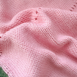 Darrahopens Home & Garden > Bedding > Blankets & Throws Pink Mist Gradient Rose Bouquet Blanket – a versatile, all-season blanket, perfect for office naps or as an air-conditioning cover.（Diameter: 150 cm / 59 in）