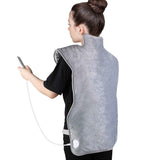 Darrahopens Home & Garden > Bedding > Blankets & Throws Portable Electric Heating Pad Wrap Heated Neck Shoulder Back Warm Pain Relief