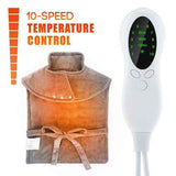 Darrahopens Home & Garden > Bedding > Blankets & Throws Portable Electric Heating Pad Wrap Heated Neck Shoulder Back Warm Pain Relief