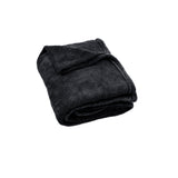 Darrahopens Home & Garden > Bedding > Blankets & Throws Super Soft Coral Fleece Large Throw Rug Charcoal