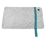 Darrahopens Home & Garden > Bedding > Blankets & Throws USB Heated Blanket with Temperature Control Mutipurpose Electric Heated Throw Warm Cozy Knee Heating Blanket Home Office Silver In Australia - Darrahopens