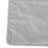 Darrahopens Home & Garden > Bedding > Blankets & Throws USB Heated Blanket with Temperature Control Mutipurpose Electric Heated Throw Warm Cozy Knee Heating Blanket Home Office Silver In Australia - Darrahopens