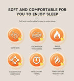 Wearable Heated Blanket Blanket With Sleeves Heated Throw Temperature - Gray - Size 127-177cm In Australia - Darrahopens