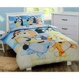 Darrahopens Home & Garden > Bedding Caprice Bluey Fun Reversible Licensed Quilt Cover Set Double