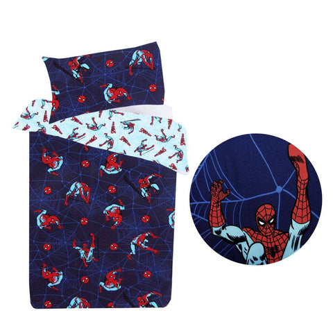 Darrahopens Home & Garden > Bedding Caprice Marvel Spiderman Reversible Licensed Quilt Cover Set Single