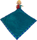 Darrahopens Home & Garden > Bedding CoCoMelon Plush Blanket Comforter Kids Children w/ Toy - Blue (51x51cm)