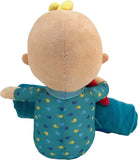 Darrahopens Home & Garden > Bedding CoCoMelon Plush Blanket Comforter Kids Children w/ Toy - Blue (51x51cm)