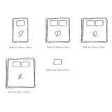 darrahopens Home & Garden > Bedding Cosy Club Washed Cotton Quilt Set Grey Single