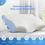 Darrahopens Home & Garden > Bedding Derila Cervical Memory Foam Contour Pillow | Neck, Back Support, Anti Snore
