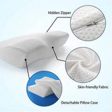 Darrahopens Home & Garden > Bedding Derila Cervical Memory Foam Contour Pillow | Neck, Back Support, Anti Snore