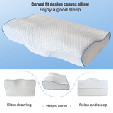 Darrahopens Home & Garden > Bedding Derila Cervical Memory Foam Contour Pillow | Neck, Back Support, Anti Snore