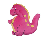 Darrahopens Home & Garden > Bedding Dinosaur Pink Shaped Kids Filled Cushion
