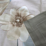 Darrahopens Home & Garden > Bedding > Duvet Covers 300TC Bahamas Taupe Reversible Cotton Quilt Cover Set Queen