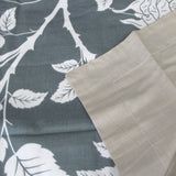 Darrahopens Home & Garden > Bedding > Duvet Covers 300TC Gardenia Charcoal Reversible Cotton Quilt Cover Set Queen