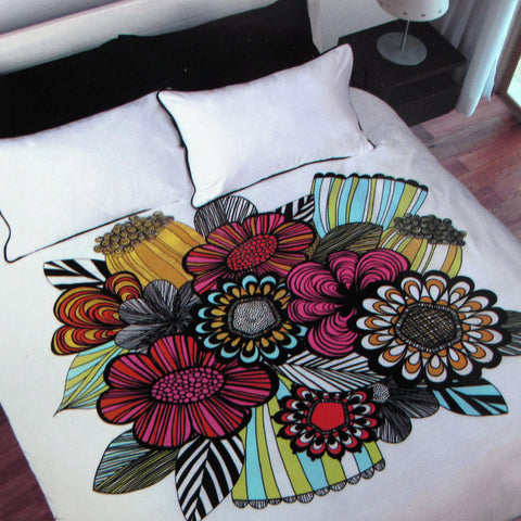 Darrahopens Home & Garden > Bedding > Duvet Covers Accessorize Bold Colorful Quilt Cover Set Single