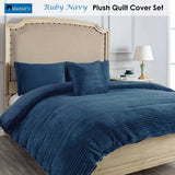 Darrahopens Home & Garden > Bedding > Duvet Covers Alastairs Ruby Navy Quilt Cover Set Double