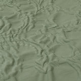Darrahopens Home & Garden > Bedding > Duvet Covers Ardor Adeline Sage Jacquard Damask Quilt Cover Set King