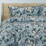 Darrahopens Home & Garden > Bedding > Duvet Covers Ardor Eadie Teal Floral Printed Quilt Cover Set Queen