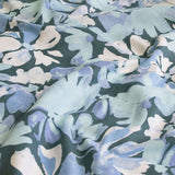 Darrahopens Home & Garden > Bedding > Duvet Covers Ardor Eadie Teal Floral Printed Quilt Cover Set Queen