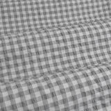 Darrahopens Home & Garden > Bedding > Duvet Covers Ardor Rowe Grey Textured Seersucker Quilt Cover Set King