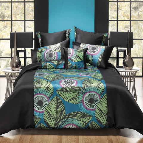 Darrahopens Home & Garden > Bedding > Duvet Covers Bianca Kebo Black Quilt Cover Set King