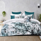 Darrahopens Home & Garden > Bedding > Duvet Covers Bianca Sherbrooke White Cotton Sateen Quilt Cover Set King