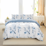 Darrahopens Home & Garden > Bedding > Duvet Covers Dreamfields - Mist Floral Quilt Cover Set - (2pcs, Single Size)