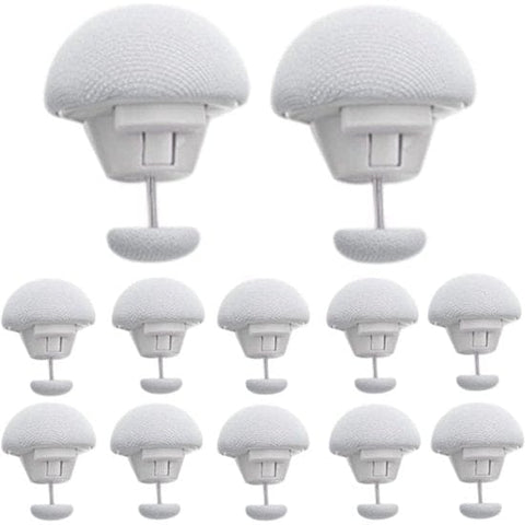 Darrahopens Home & Garden > Bedding > Duvet Covers Duvet cover clips - 12 pieces - Duvet cover holders - Non-slip duvet cover clips - Suitable for blankets, sheets, curtains, socks, mattress covers - White