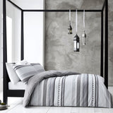 Darrahopens Home & Garden > Bedding > Duvet Covers Gabrielle Grey Quilt Cover Set King
