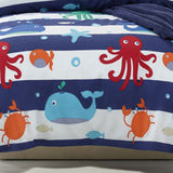 Darrahopens Home & Garden > Bedding > Duvet Covers Jiggle & Giggle Sea Creature Quilt Cover Set Double