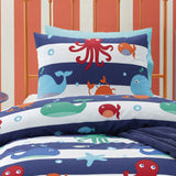 Darrahopens Home & Garden > Bedding > Duvet Covers Jiggle & Giggle Sea Creature Quilt Cover Set Double