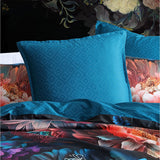 Darrahopens Home & Garden > Bedding > Duvet Covers Logan and Mason 250TC Botany Bloom Cotton Sateen Quilt Cover Set Super King