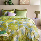Darrahopens Home & Garden > Bedding > Duvet Covers Oilily Melodi Green Cotton Floral Quilt Cover Set King