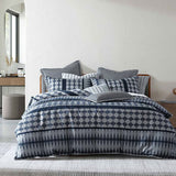 Darrahopens Home & Garden > Bedding > Duvet Covers Private Collection Boyd Ink Yarn Dyed Jacquard Quilt Cover Set King