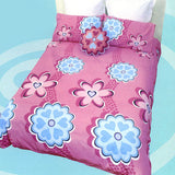 Darrahopens Home & Garden > Bedding > Duvet Covers Sassy Garden Pink Quilt Cover Set Double