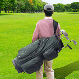 Darrahopens Home & Garden > Bedding > Duvet Covers VEVOR Golf Cart Bag with 14 Way Organizer Divider Top, 36” 11 Pockets Premium Nylon Cart Bag, Durable Golf Bags with Handles & Dust Cover & Detachable Straps for Men & Women, Army Green