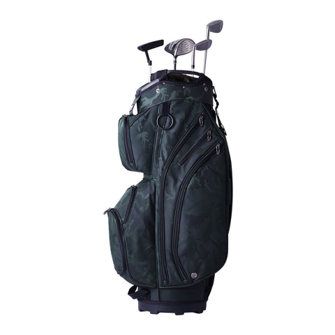 Darrahopens Home & Garden > Bedding > Duvet Covers VEVOR Golf Cart Bag with 14 Way Organizer Divider Top, 36” 11 Pockets Premium Nylon Cart Bag, Durable Golf Bags with Handles & Dust Cover & Detachable Straps for Men & Women, Army Green