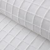 Darrahopens Home & Garden > Bedding > Duvet Covers Vintage Design Homewares Parquet White Cotton Quilt Cover Set Double