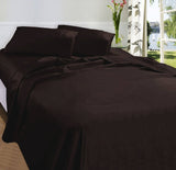 Darrahopens Home & Garden > Bedding Fieldcrest 875TC Egyptian Cotton Sateen Sheet Set Chocolate Queen