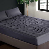 Darrahopens Home & Garden > Bedding Giselle Bedding Mattress Topper Pillowtop 3-Zone Mat Pad King