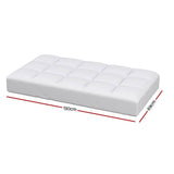 Darrahopens Home & Garden > Bedding Giselle Bedding Mattress Topper Pillowtop Bamboo Cot