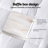 Darrahopens Home & Garden > Bedding Giselle Bedding Mattress Topper Pillowtop Bamboo Cot